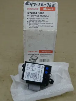 HONEYWELL ADJUSTABLE CURRENT/VOLTAGE CONTROL INTERFACE MODULE , Q7230A 1005