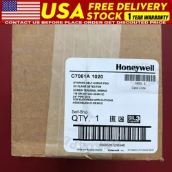1PC HONEYWELL C7061A1020 UV FLAME DETECTOR C7061A 1020 NEW IN BOX FAST SHIP