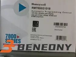 1PC NEW HONEYWELL RM7800G1018 BURNER CONTROL RM7800G1018 IN BOX EXPEDITED SHIP