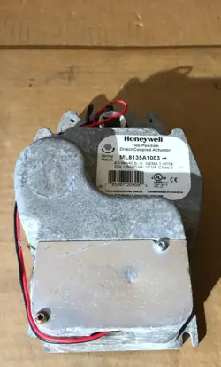 HONEYWELL ML8135A1003 TWO POSITION DIRECT COUPLED ACTUATOR SPRING RETURN NEMA
