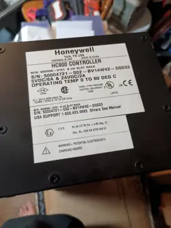 HONEYWELL 900R08-0101 8 I/O SLOT RACK