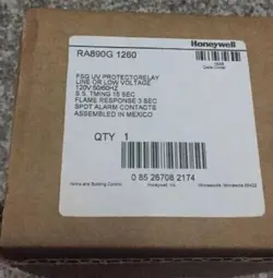  RA890G1260 NEW HONEYWELL RA890G 1260 FSG UV PROTECTORELAY IN BOX