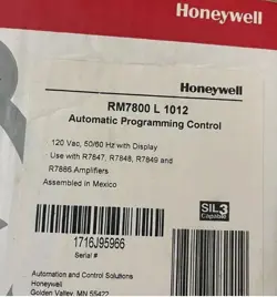 RM7800L1012 1PCS NEW HONEYWELL BURNER CONTROL RM7800L1012