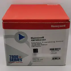 NEW HONEYWELL RM7850A 1001 AUTOMATIC PROGRAMMING CONTROL IN BOX RM7850A1001 