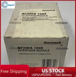 NEW HONEYWELL Q7230A 1005 INTERFACE MODULE 4-20 MA 2-10 VDC Q7230A1005 FREESHIP