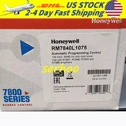 RM7840L1075 BURNER CONTROL BRAND NEW HONEYWELL FREE SHIPPING