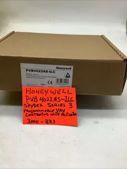 HONEYWELL PVB4022AS-ILC SPYDER SERIES 3 /CONTROLLER WITH ACTUATOR, 3000-BB3