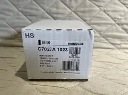 NEW OLD STOCK  HONEYWELL FLAME DETECTOR SENSOR C7027A1023 FREE DELIVERY