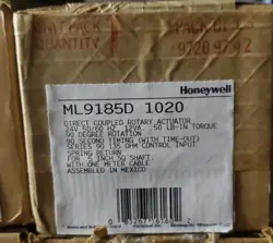 **NEW** ML9185D 1020 HONEYWELL DAMPER ACTUATOR SERIES 90 135OHM