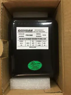 NEW 1PC IN BOX HONEYWELL F06-SA6 IGNITION TRANSFORMER FREE SHIPPING