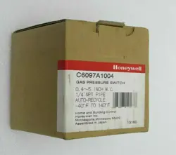 1PC HONEYWELL PRESSURE SWITCH C6097A1004 ONE YEAR WARRANTY FAST SHIPPING