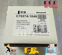 ONE HONEYWELL C7027A1049 C7027A-1049 FLAME DETECTOR SENSOR FAST SHIP US FREE TAX
