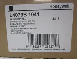 L4079B1041 NEW HONEYWELL L4079B 1041 PRESURETROL CONTROLLER IN BOX