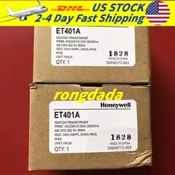 BRAND NEW ET401A 230V IGNITION TRANSFORMER HONEYWELL FREE SHIPPING