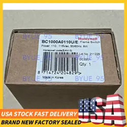 BRAND NEW HONEYWELL BC1000A0110U/E COMBUSTION CONTROLLER FREE SHIPPING
