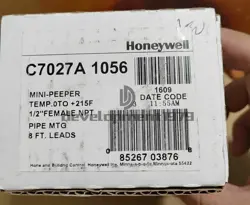1PCS NEW HONEYWELL FLAME DETECTOR C7027A1056 C7027 A 1056