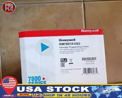 1PCS NEW HONEYWELL COMBUSTION CONTROLLER RM7897A1002