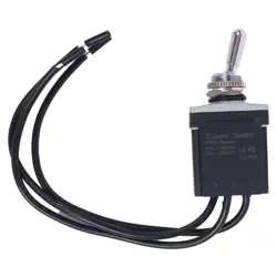 TOGGLE SWITCH WITH PIGTAILS 1NT1-3 DIPPED ON-ON SPDT FOR HONEYWELL #