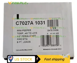 1PC NEW HONEYWELL C7027A1031 FLAME DETECTOR SENSOR FAST SHIPPING