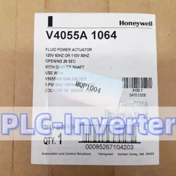 HONEYWELL V4055A-1064 FLUID POWER ACTUATOR. 120V 60HZ OR 110V 50HZ, 120 VAC#