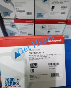 NEW HONEYWELL RM7800L1012 BURNER CONTROL RM7800L 1012  DHL OR FEDEX