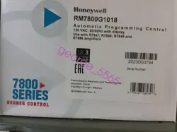 1PC NEW HONEYWELL RM7800G1018 BURNER CONTROL FEDEX OR DHL