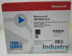 1PCS NEW HONEYWELL RM7850A1019 BURNER CONTROL RM7850A1019 IN BOX FAST SHIP
