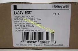 1PC NEW HONEYWELL L404V1087 PRESSURE SWITCHES FEDEX OR DHL