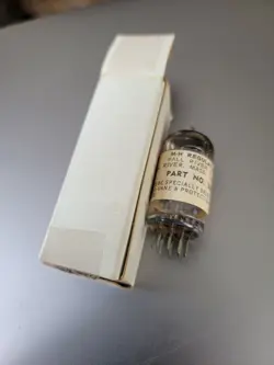 NOS HONEYWELL  PYR-O-VANE  PROTECT-O VANE #358472  5963  12AU7 VACUUM TUBE