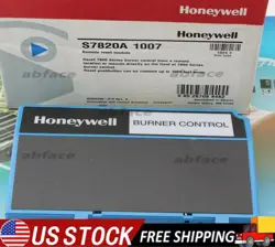 1PC NEW HONEYWELL S7820A1007 CONTROLLER IN BOX FAST SHIPPING US FREE TAX
