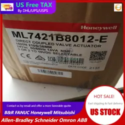NEW HONEYWELL ML7421B8012-E ELECTRIC VALVE ACTUATOR DRIVE FAST SHIP US FREE TAX