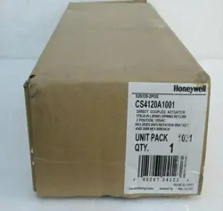 ONE NEW HONEYWELL CS4120A1001 DAMPER ACTUATOR FAST SHIP