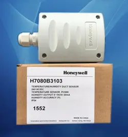 NEW HONEYWELL H7080B3103 DUCT TEMPERATURE AND HUMIDITY SENSOR ONE YEAR WARRANTY