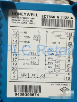 NEW HONEYWELL EC7850A1122 COMBUSTION CONTROLLER MODULE FAST DELIVERY