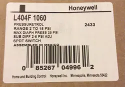1PCS NEW HONEYWELL L404F1060 PRESSURE CONTROLLER NEW!