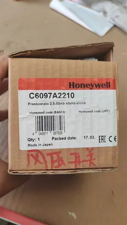 1 PC NEW HONEYWELL C6097A2110 GOOD CONDITIONS INTACT