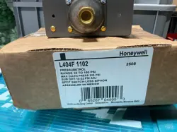 NEW HONEYWELL L404F 1102 PRESSURETROL SWITCH IN BOX / USA / FAST DELIVERY