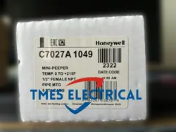 HONEYWELL NEW IN BOX C7027A1049 C7027A1049 FLAME DETECTOR SENSOR FAST SHIPPING