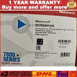 EC7820A 1026 NEW HONEYWELL AUTOMATIC PROGRAMMING CONTROL IN BOX EC7820A1026