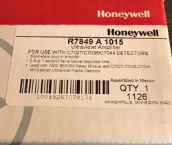 R7849A1015 NEW HONEYWELL R7849 A 1015 ULTRAVIOLET AMPLIFIER IN BOX