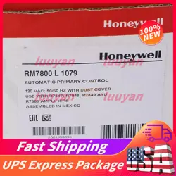 NEW SEALED RM7800L1079 BURNER CONTROLLER HONEYWELL FREE SHIPPING