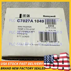 HONEYWELL C7027A1049 FLAME DETECTOR SENSOR NEW SEALED EXPEDITED SHIPPING