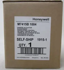 M7415B1004 NEW HONEYWELL M7415B 1004 DAMPER ACTUATOR IN BOX