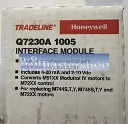 NEW HONEYWELL Q7230A1005 INTERFACE MODULE ADJUSTABLE CURRENT
