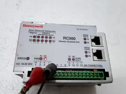 HONEYWELL RC-SCONTRL RC500 REV:1.20 REMOTE TERMINAL UNIT RC500 TESTED WORKING