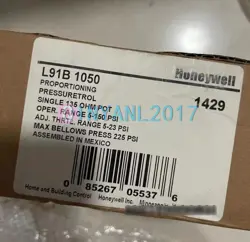 1PC NEW HONEYWELL L91B1050 PRESSURETROL CONTROLLER L91B 1050