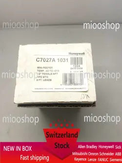 HONEYWELL C7027A 1031 MINI PEEPER ULTRAVIOLET FLAME DETECTOR NEW US FREE TAX