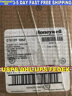 NEW HONEYWELL C7012F1052 UV FLAME DETECTOR C7012F 1052