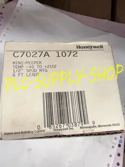 HONEYWELL C7027A 1072 BURNER FLAME SENSOR C7027A1072 1X NEW VIA FEDEX/DHL