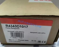 NEW HONEYWELL R4343D1017 BURNER CONTROL BY FEDEX OR FEDEX#L